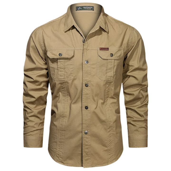 Men's Long Sleeve Button-Down Shirt