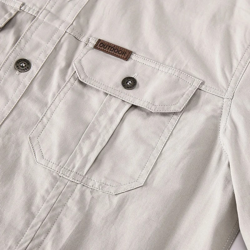 Men's Long Sleeve Button-Down Shirt