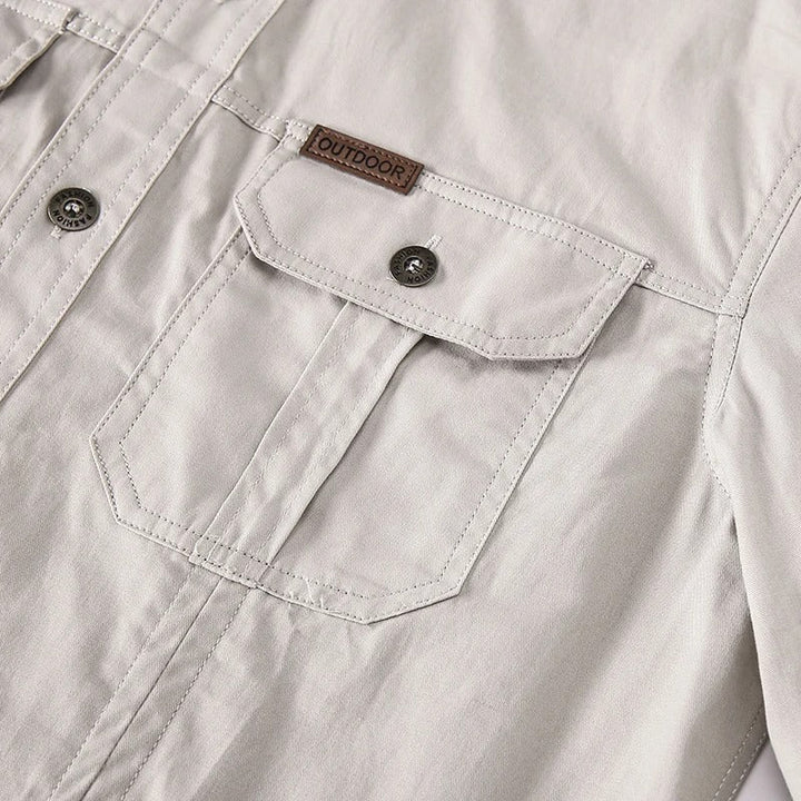 Men's Long Sleeve Button-Down Shirt
