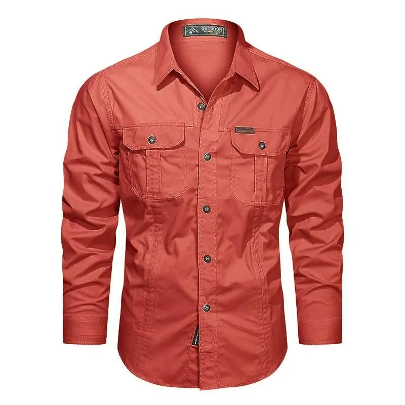 Men's Long Sleeve Button-Down Shirt