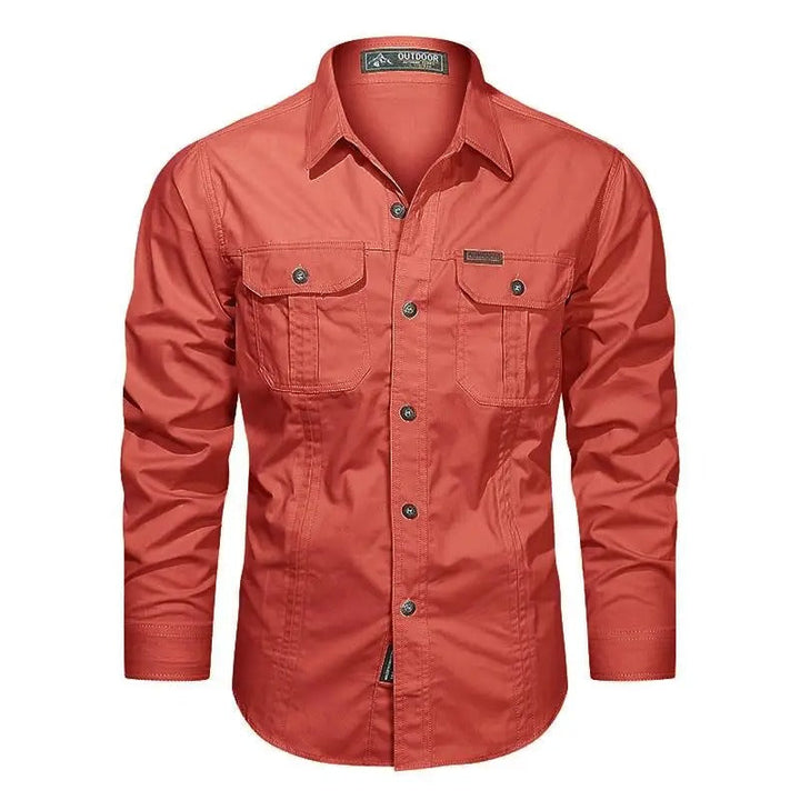 Men's Long Sleeve Button-Down Shirt