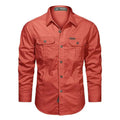 Men's Long Sleeve Button-Down Shirt