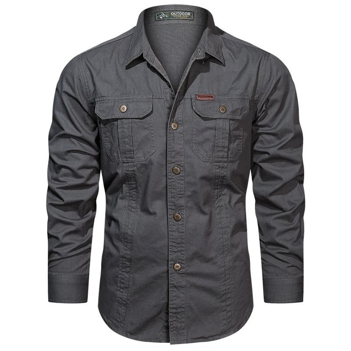 Men's Long Sleeve Button-Down Shirt