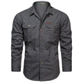 Men's Long Sleeve Button-Down Shirt