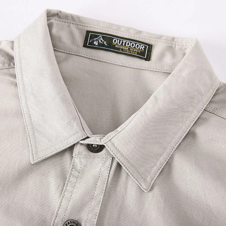 Men's Long Sleeve Button-Down Shirt