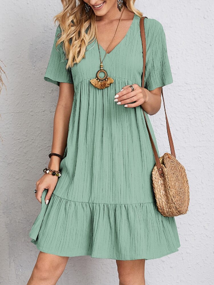 Elegant Dress with Belly Coverage