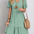 Elegant Dress with Belly Coverage