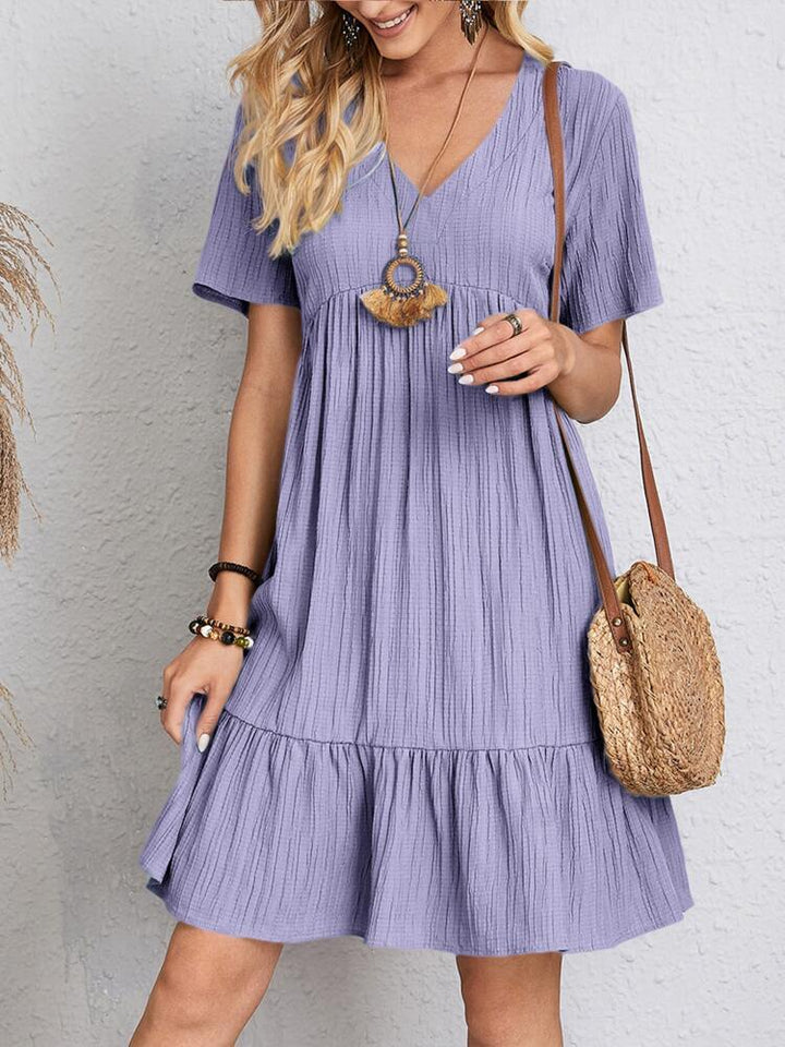 Elegant Dress with Belly Coverage