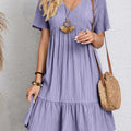 Elegant Dress with Belly Coverage