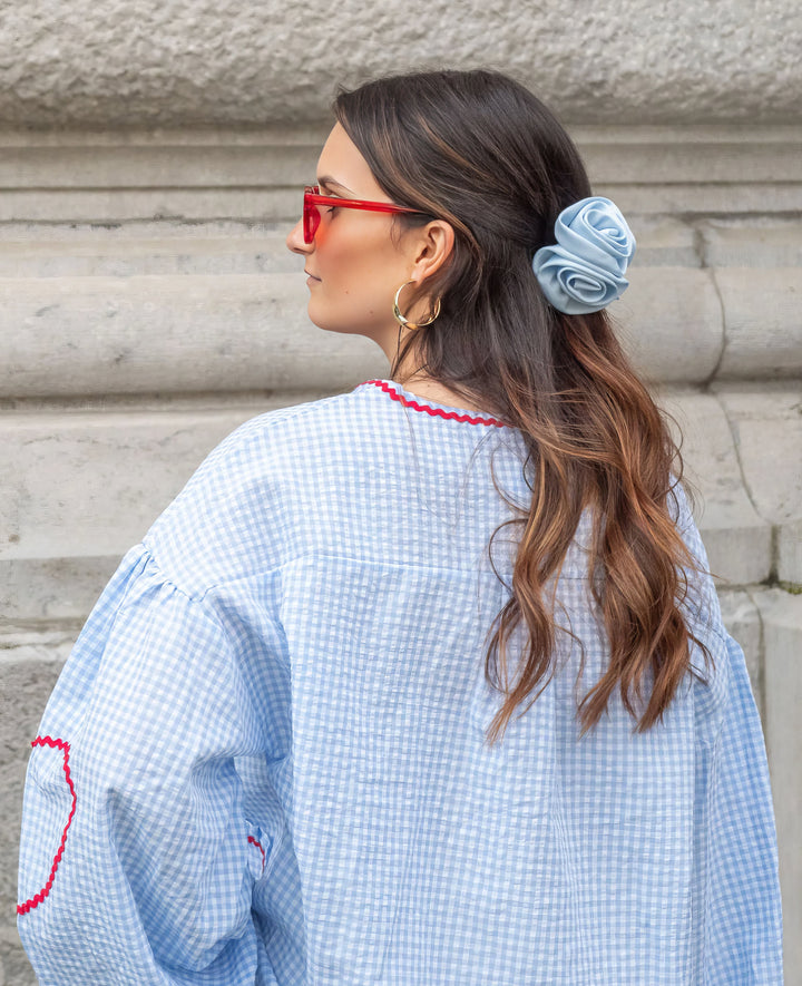 Women's Blouse Tie Front Detail  | Long Sleeve